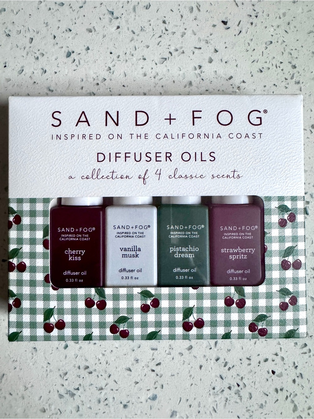 Sand + Fog Diffuser Oil Set – 4 Scents